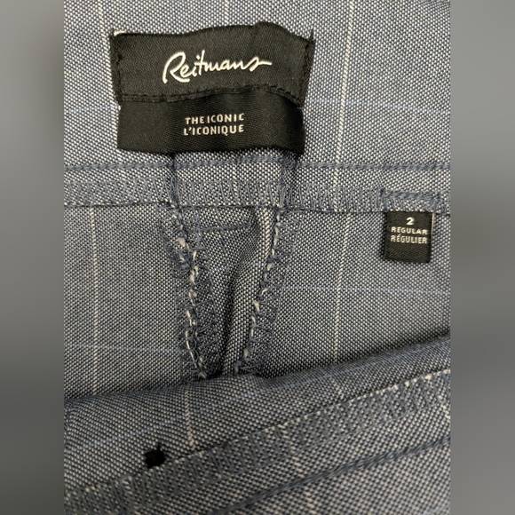 Women's Reitmans Chambray Dress Pant - Picture 4 of 4